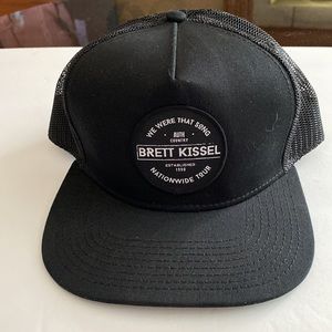 Brett Kissel cap. We were that song world tour mesh back